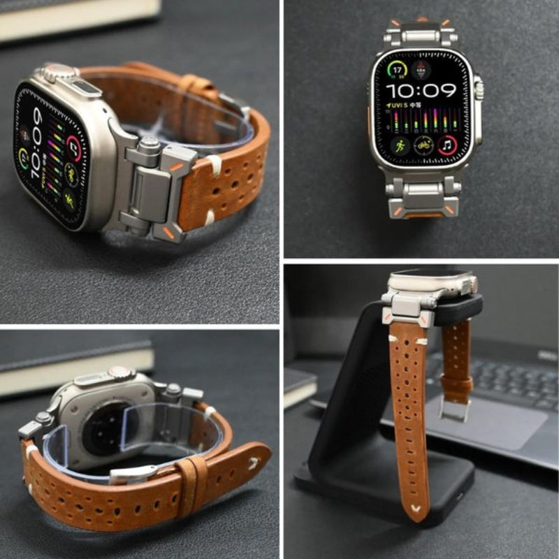 Adventurer Leather Apple Watch Band Loopifit
