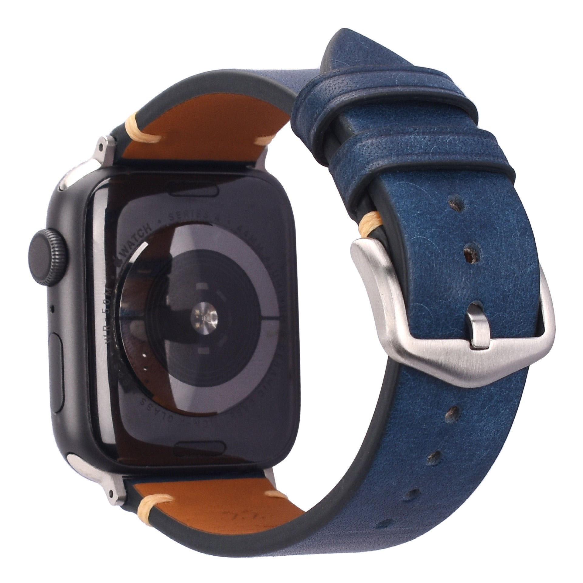 Loopifit Chic Leather Apple Watch Band Blue