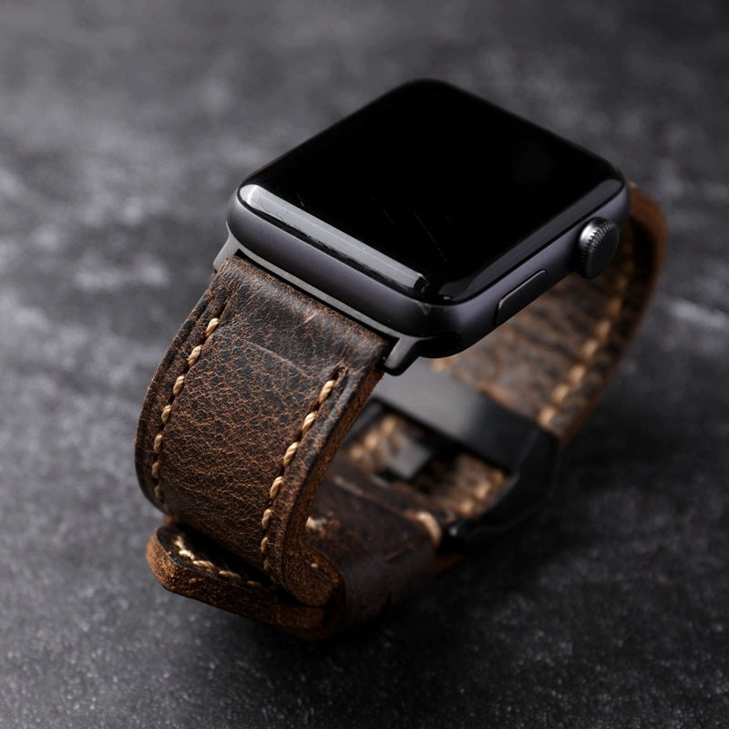Loopifit Full Grain Leather Apple Watch Band