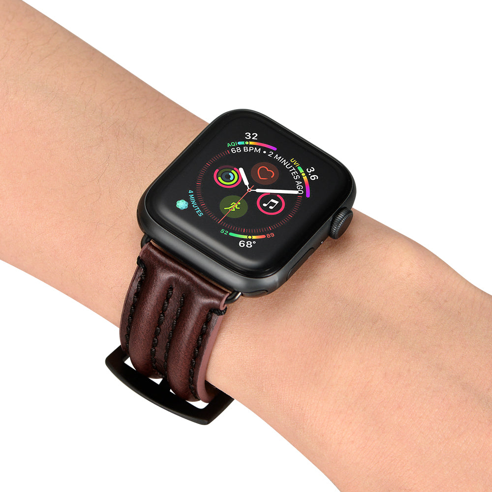 Leather Apple Watch Band Series Apple Watch Straps 1/2/3/4/5/6/7
