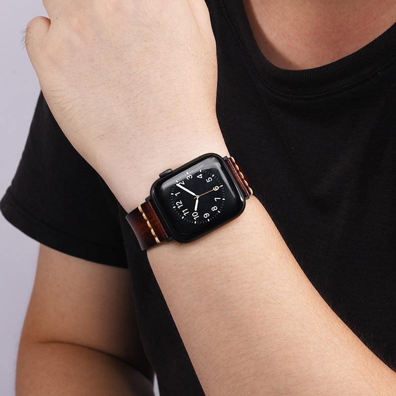 Loopifit Endurance Leather Apple Watch Bands for Men