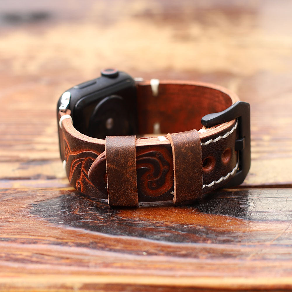 Loopifit Fortune Loop Leather apple watch band