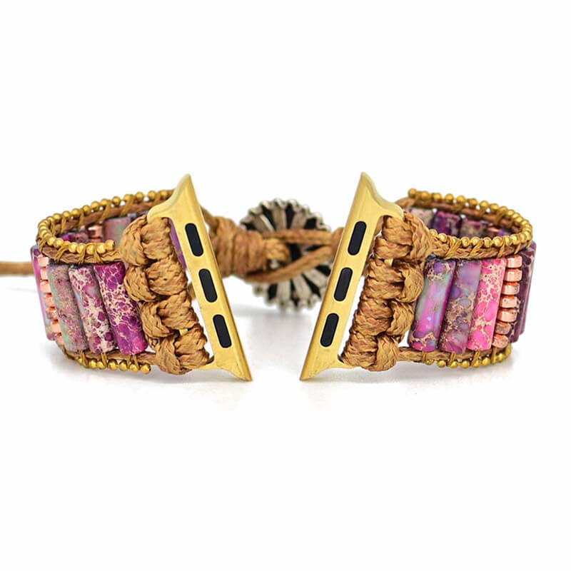 Woven Luxury apple watch band for women