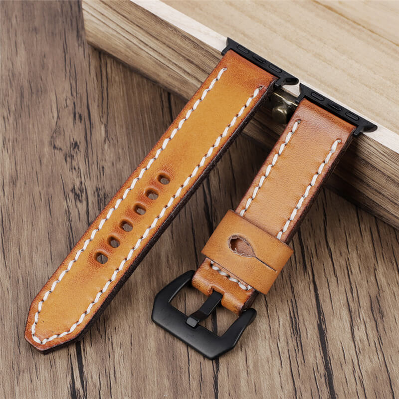 leather apple watch bands for men