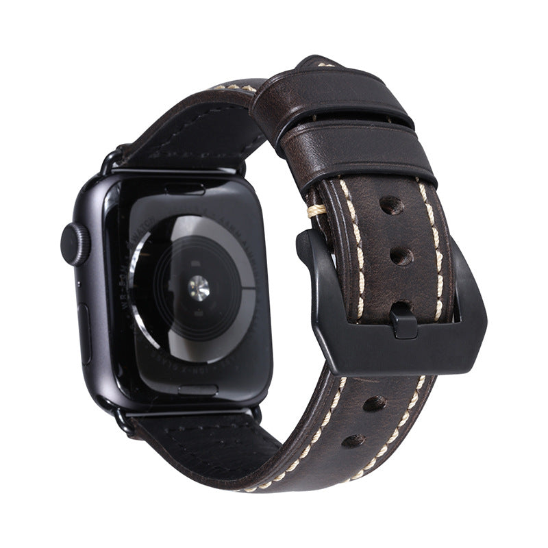 luxury Leather Apple Watch Bands 38/40 42/4442mm Apple Straps Series 3/4/5/6/7