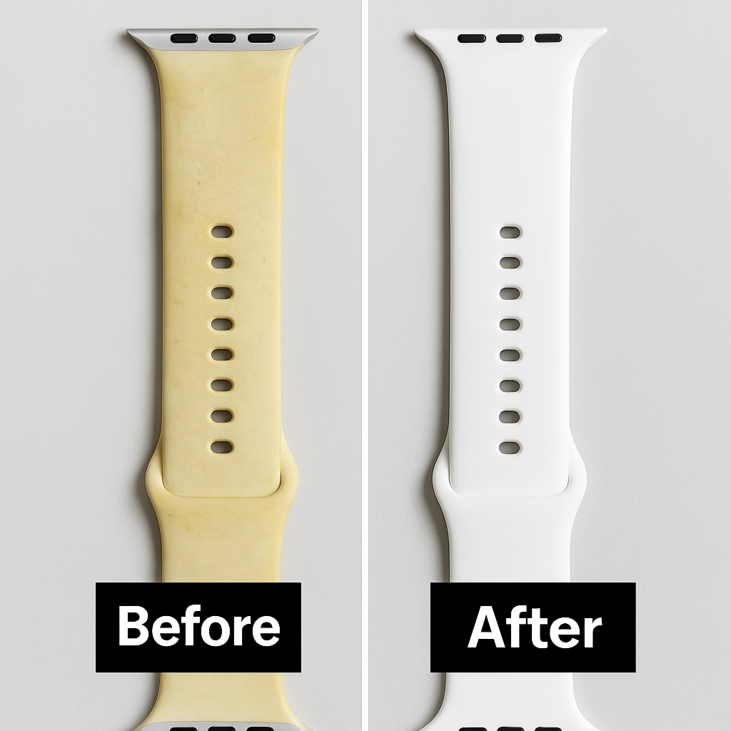 Is Your Silicone Watch Band Turning Yellow? Here's What to Do