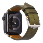Loopifit Chic Leather Apple Watch Band Green
