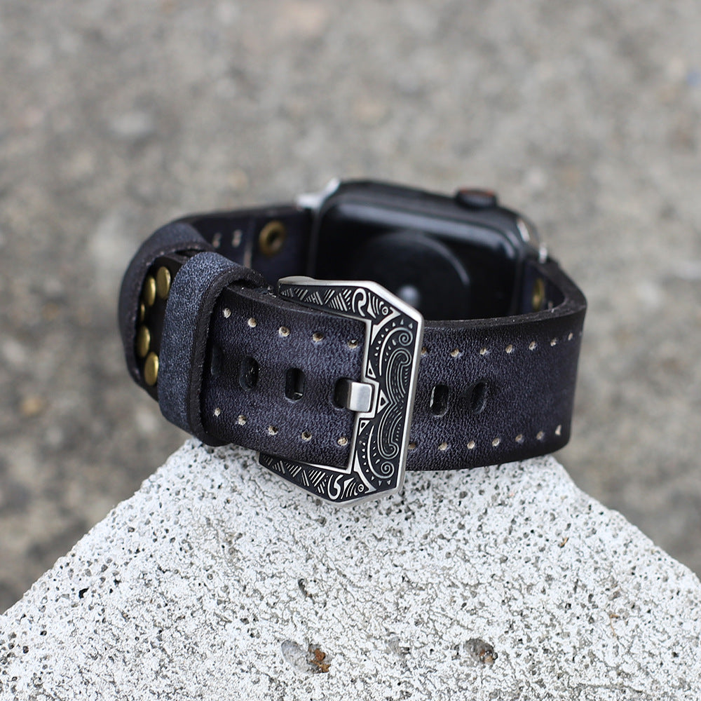 Loopifit Cowboy Loop leather apple watch band
