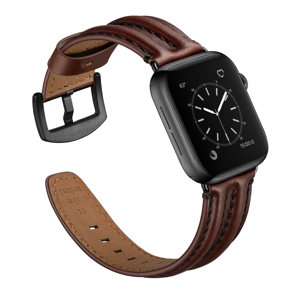 Loopifit Double-Headed Snake Leather Apple Watch  Straps