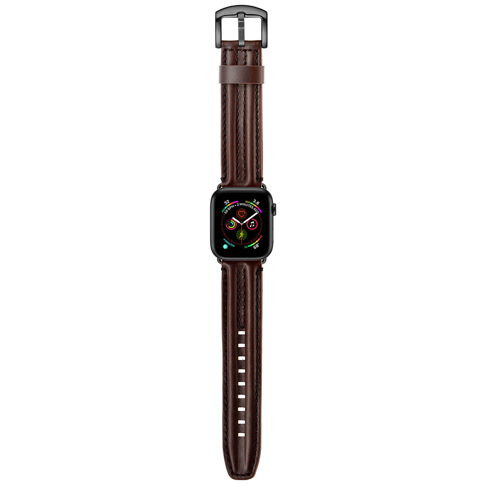 Loopifit Double-Headed Snake Loop Leather Apple Watch  Band