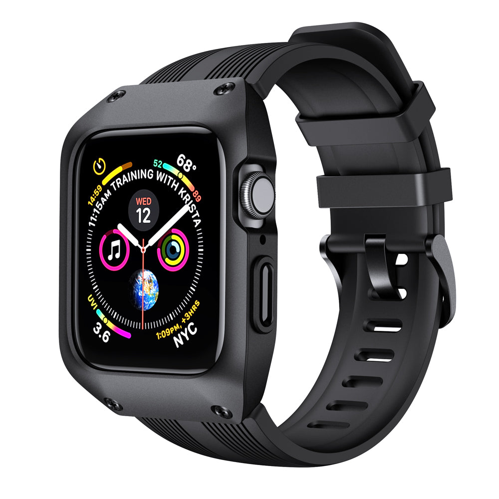 Loopifit Silicone Fit Comfortable Sport Apple Watch Band Black