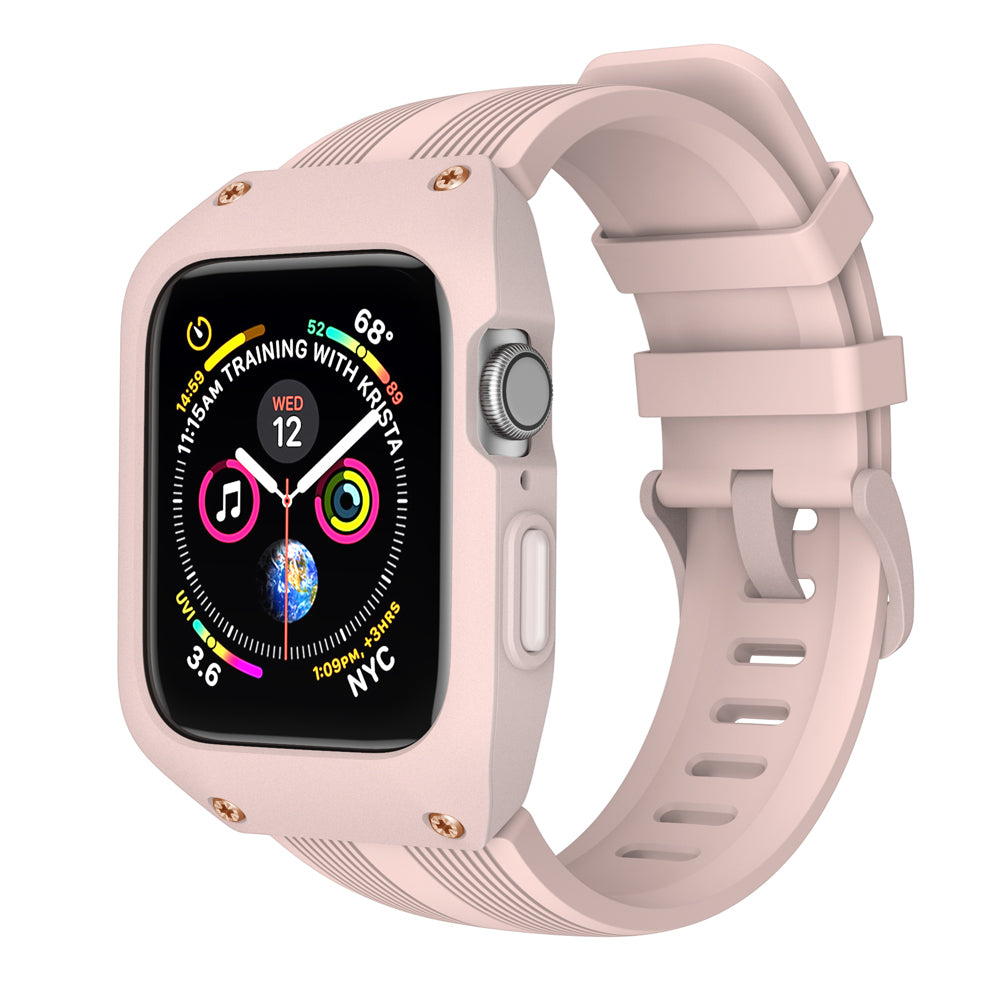 Loopifit Silicone Fit Comfortable Sport Apple Watch Band Pink