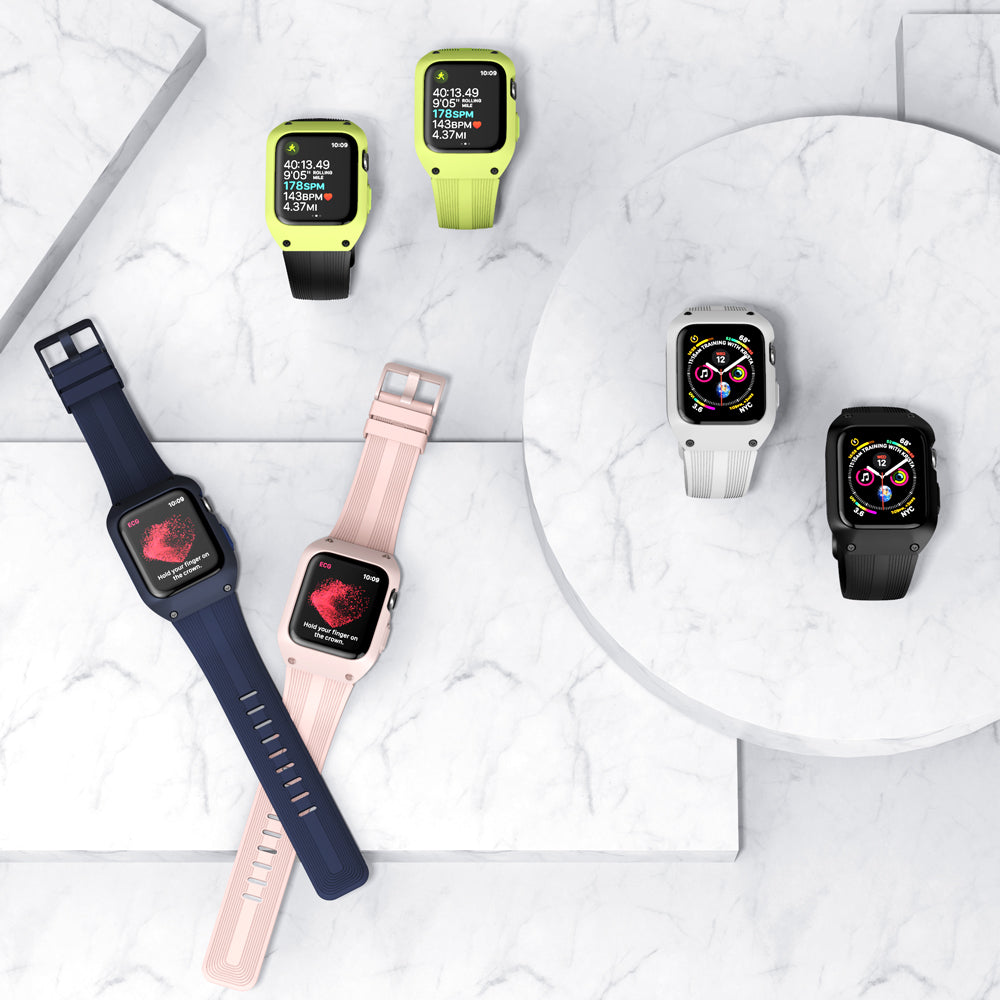 Loopifit Silicone Fit Waterproof Sport Apple Watch Band Mod Kit
