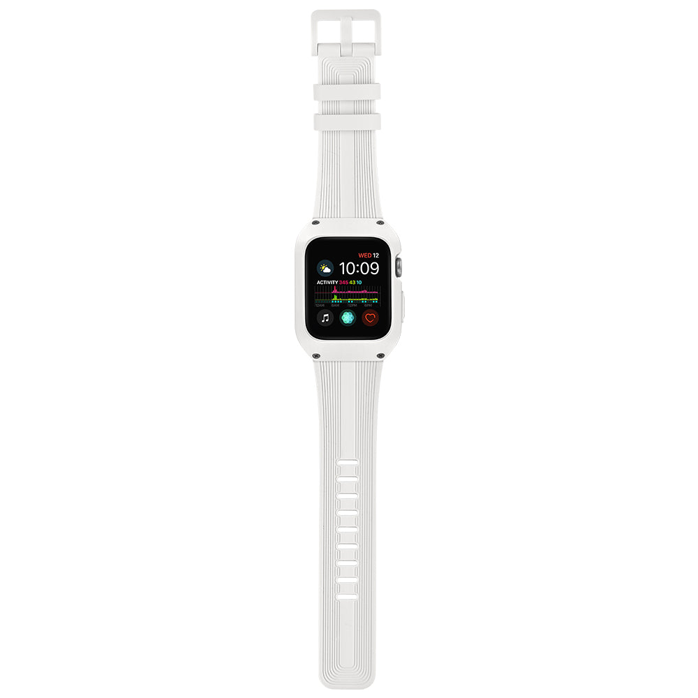 Loopifit Silicone Fit Waterproof Sport Apple Watch Band White