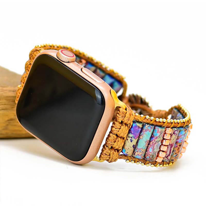 rose gold apple watch band for women